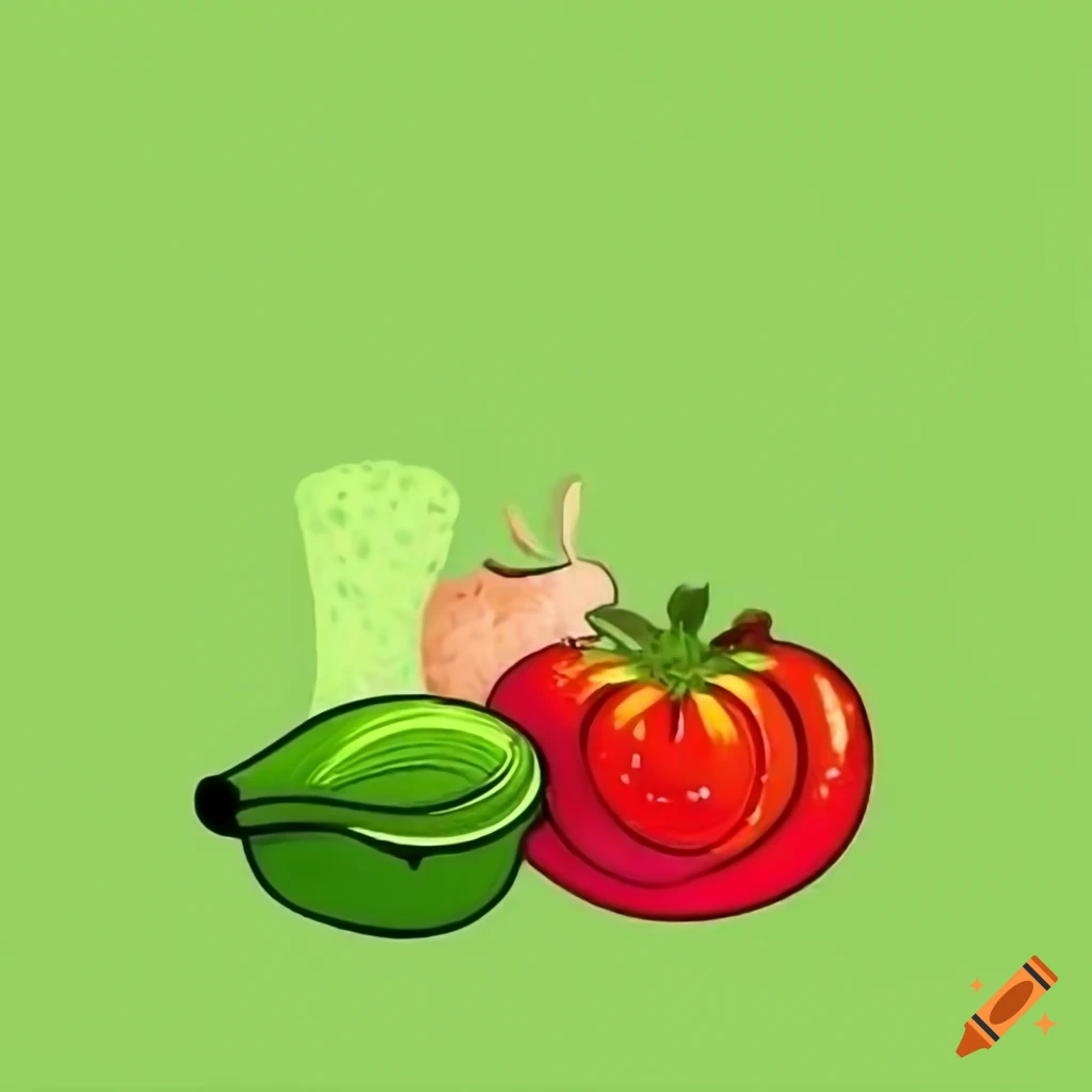fresh and nutritious green food