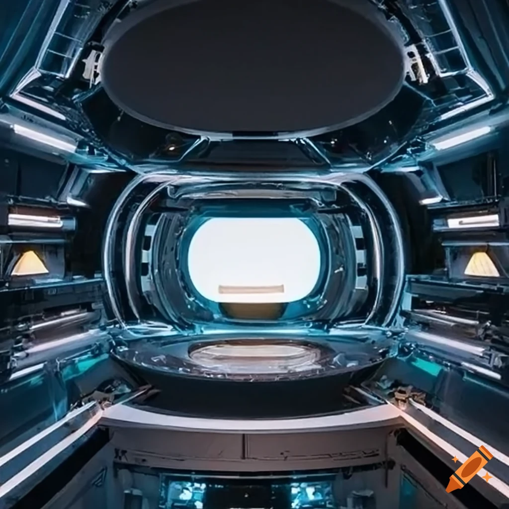 jar of honey floating inside a spaceship