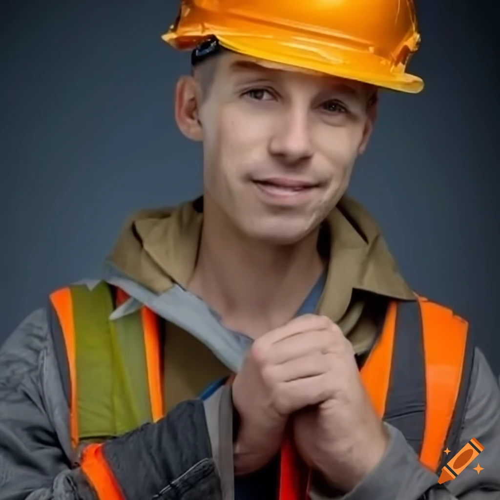 portrait of a construction worker