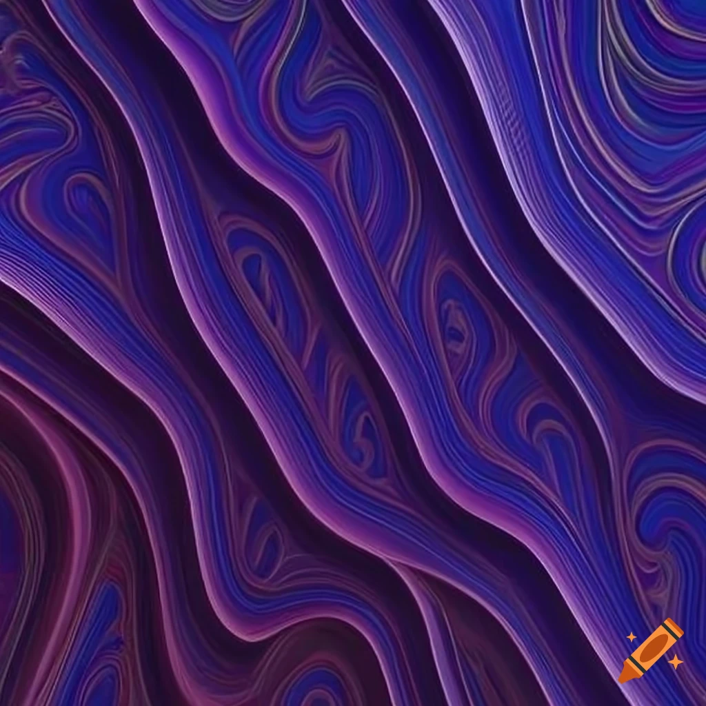 art with stylized curves and diagonals