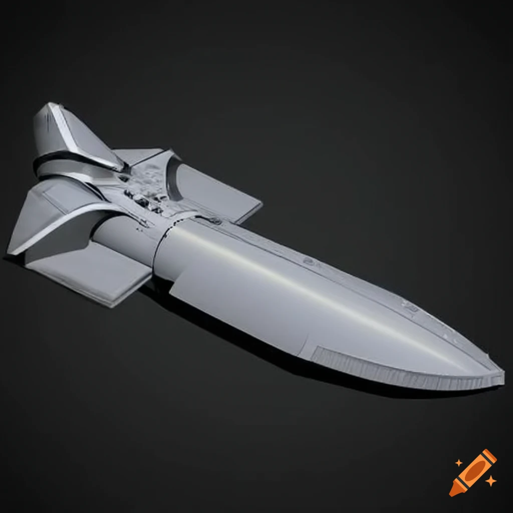 sci-fi starship shaped like a camera