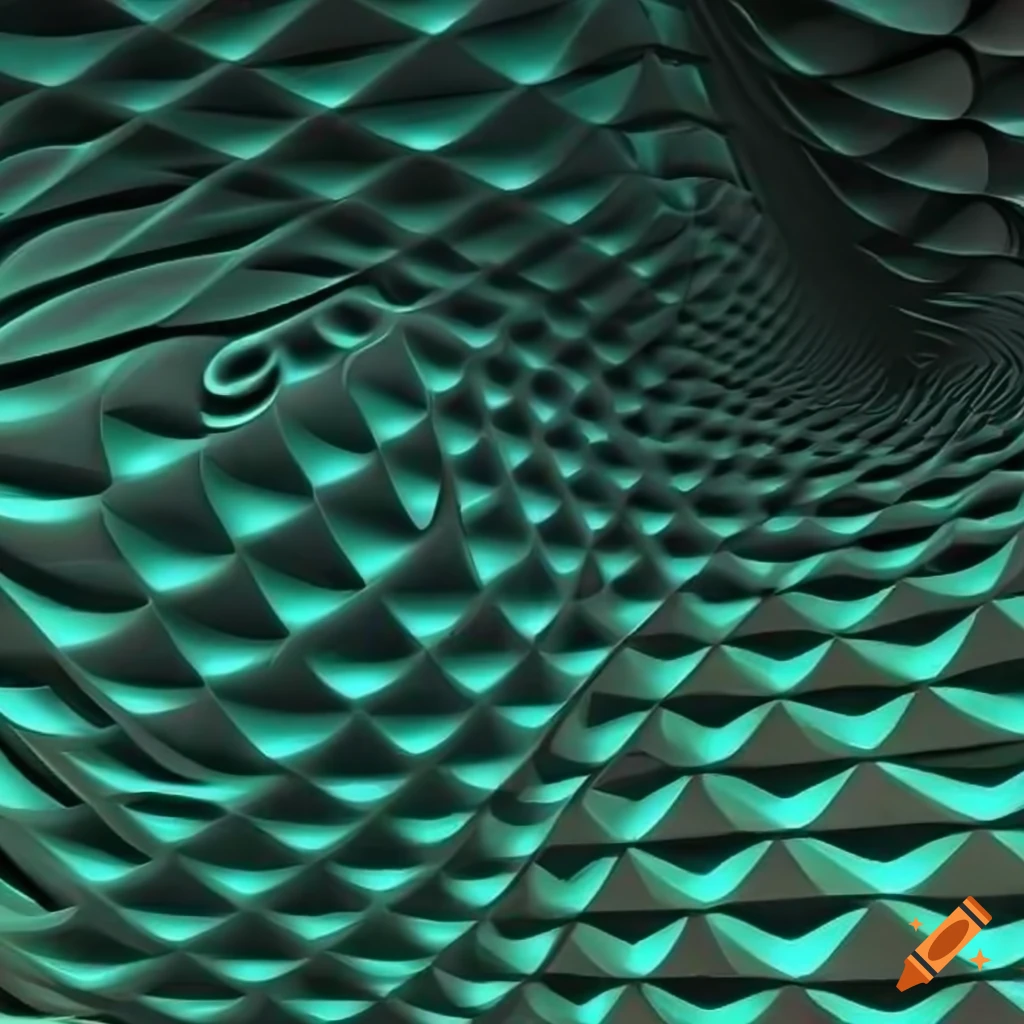 abstract art with stylized curves and diagonals