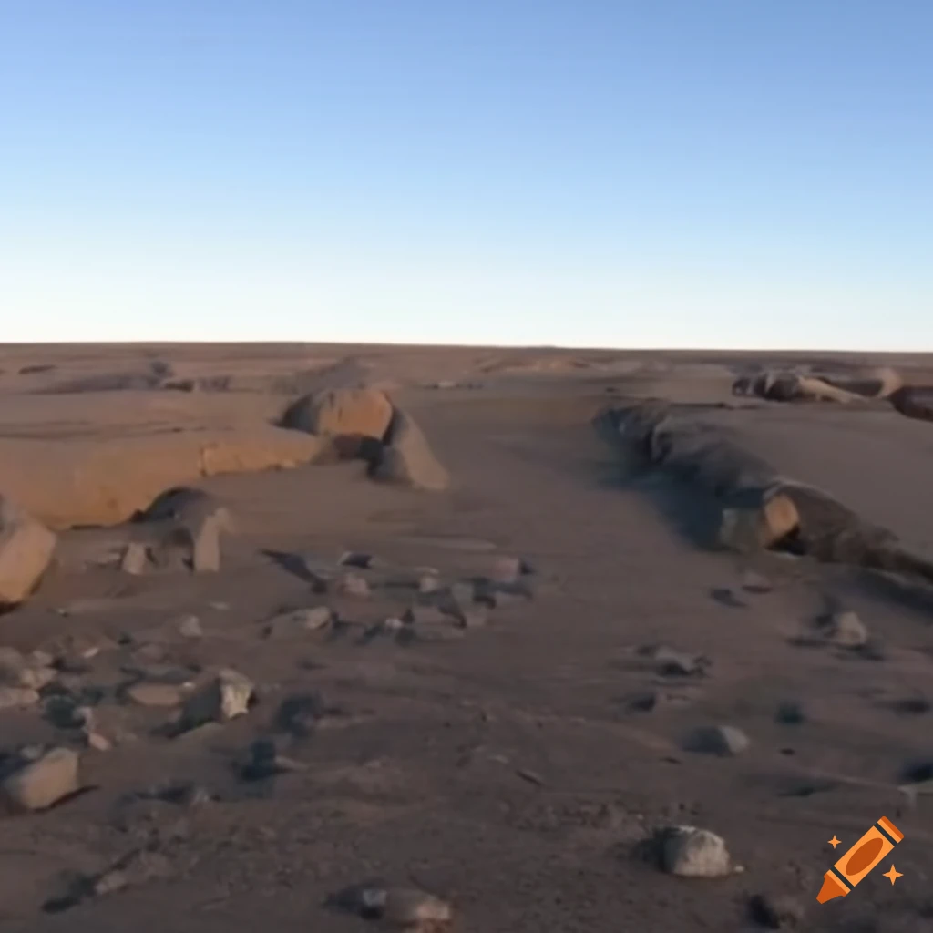 dirt path between Timbuktu and Nunavuk