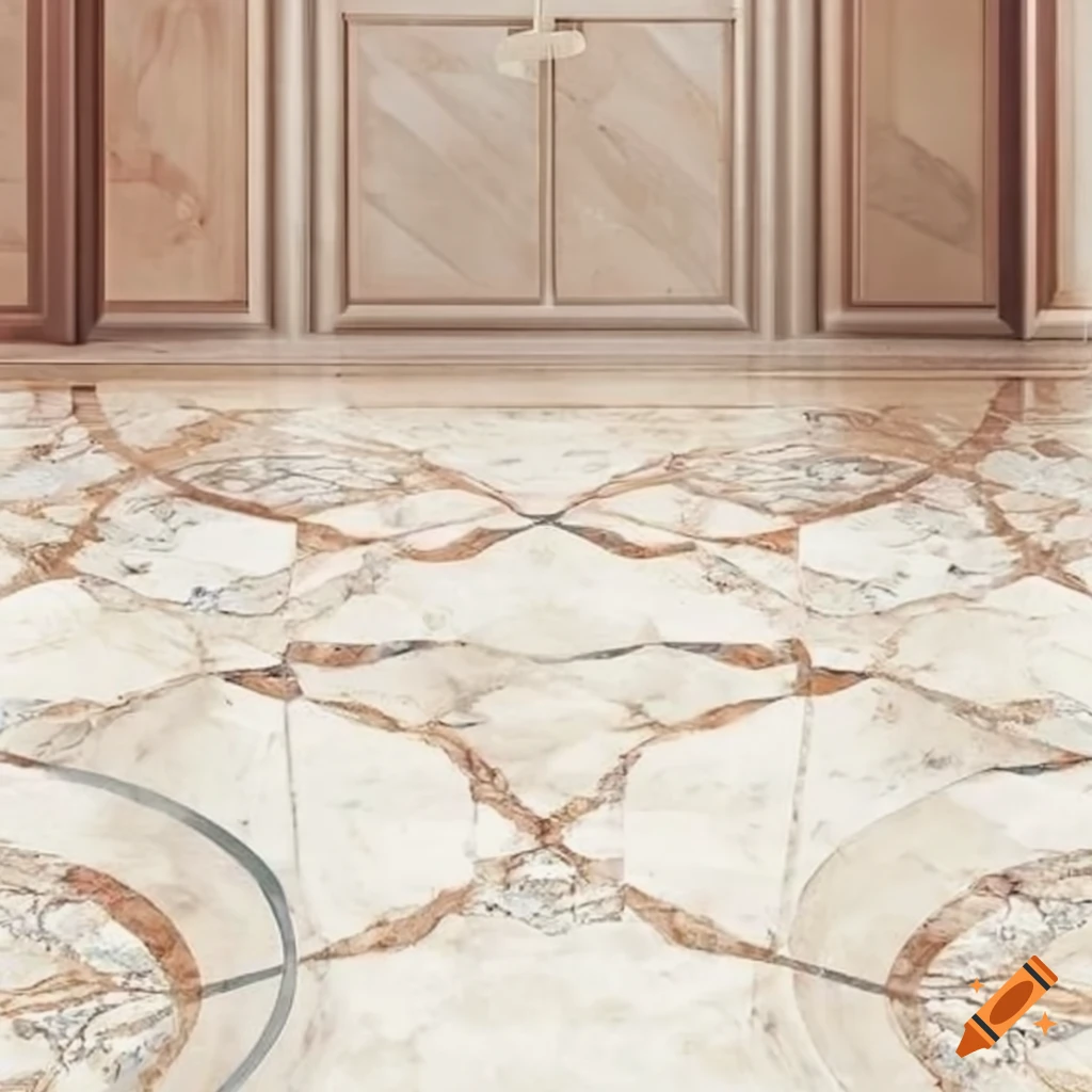 marble tile floor design