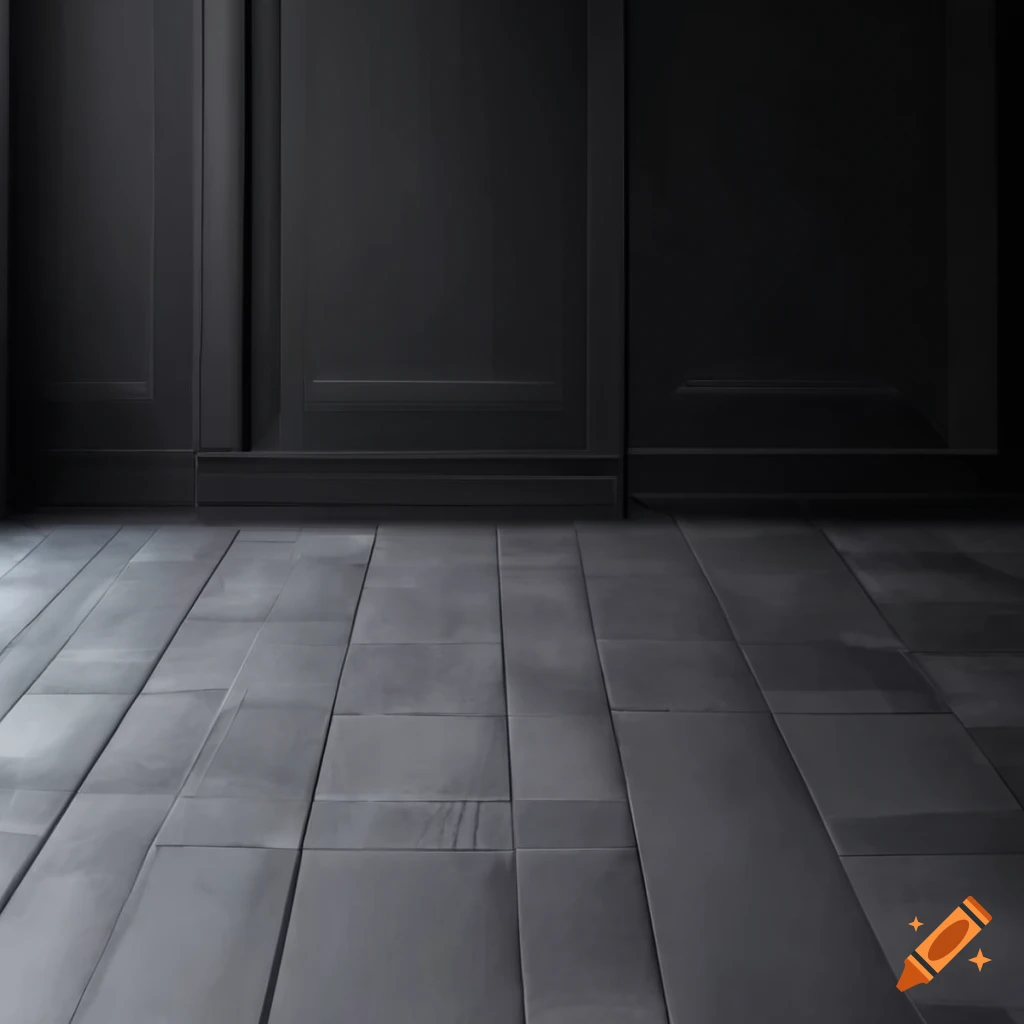 elegant and modern grey tile flooring