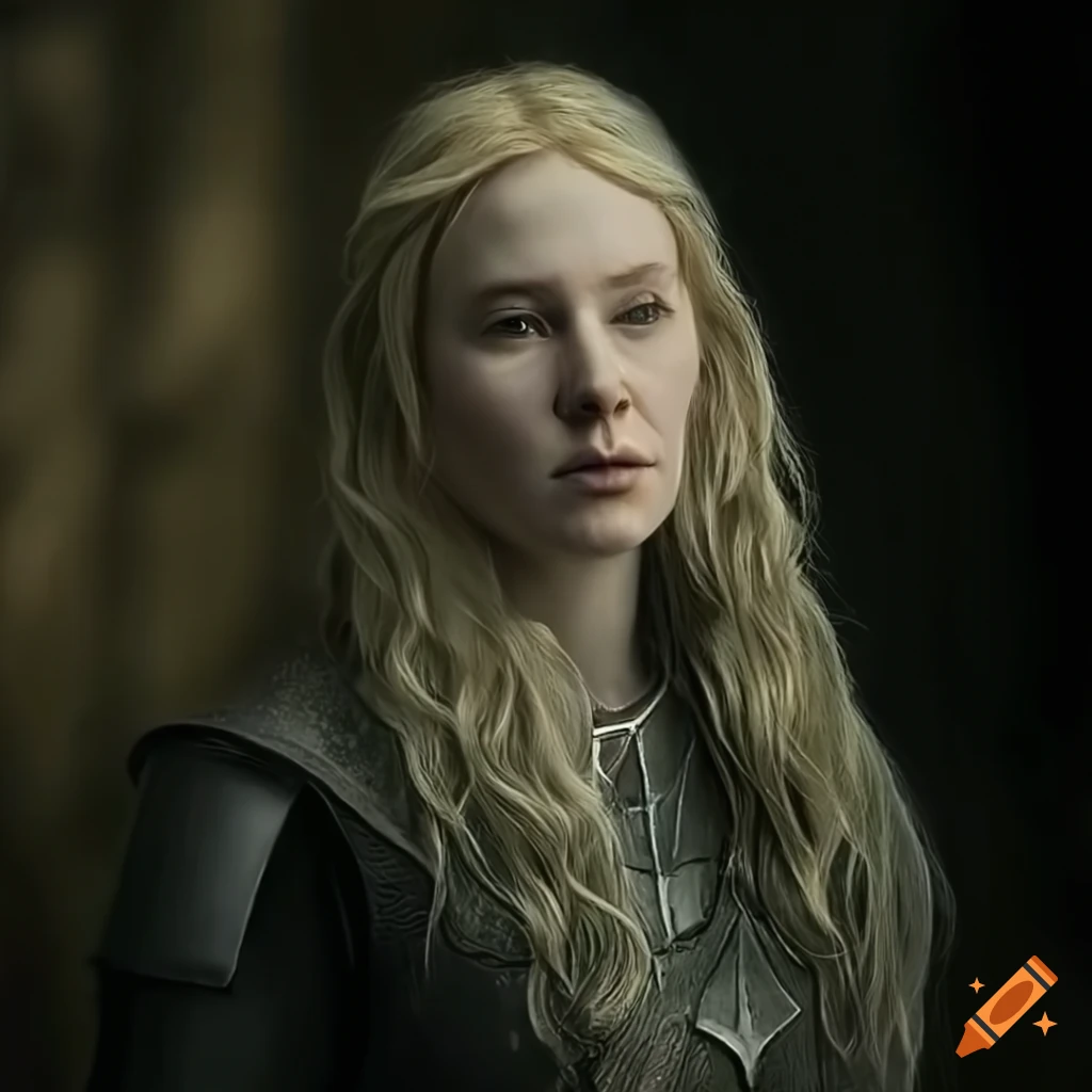 photorealistic portrait of Eowyn from Lord of the Rings