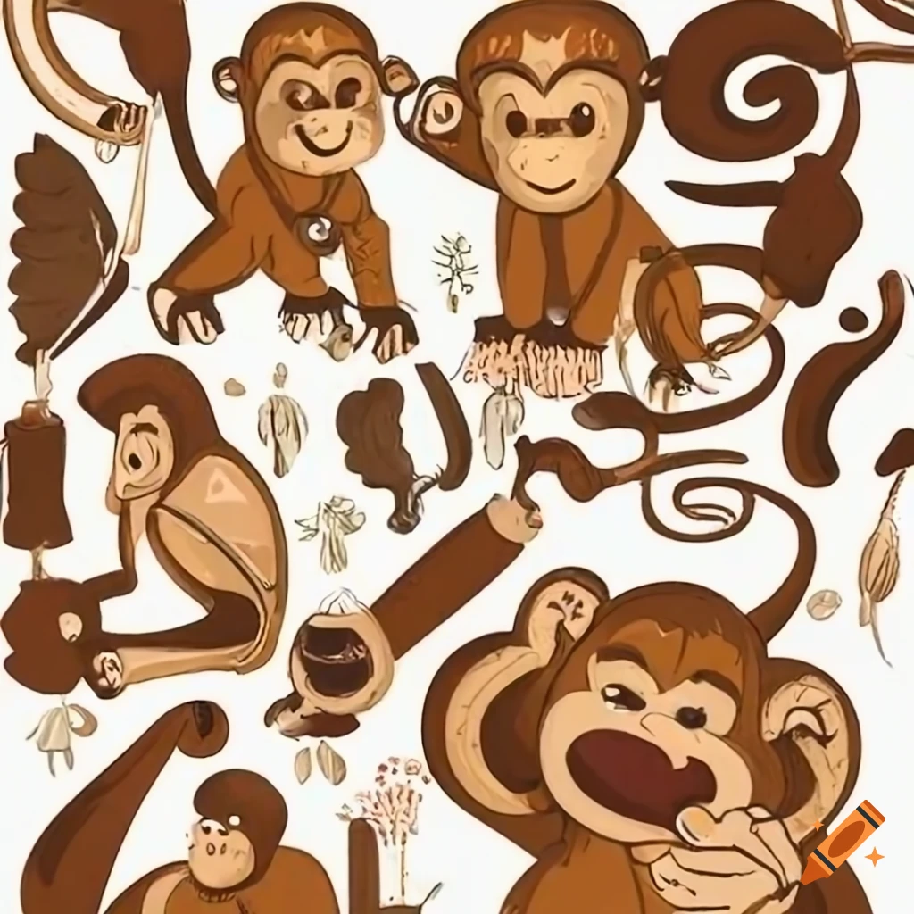 close-up of a monkey