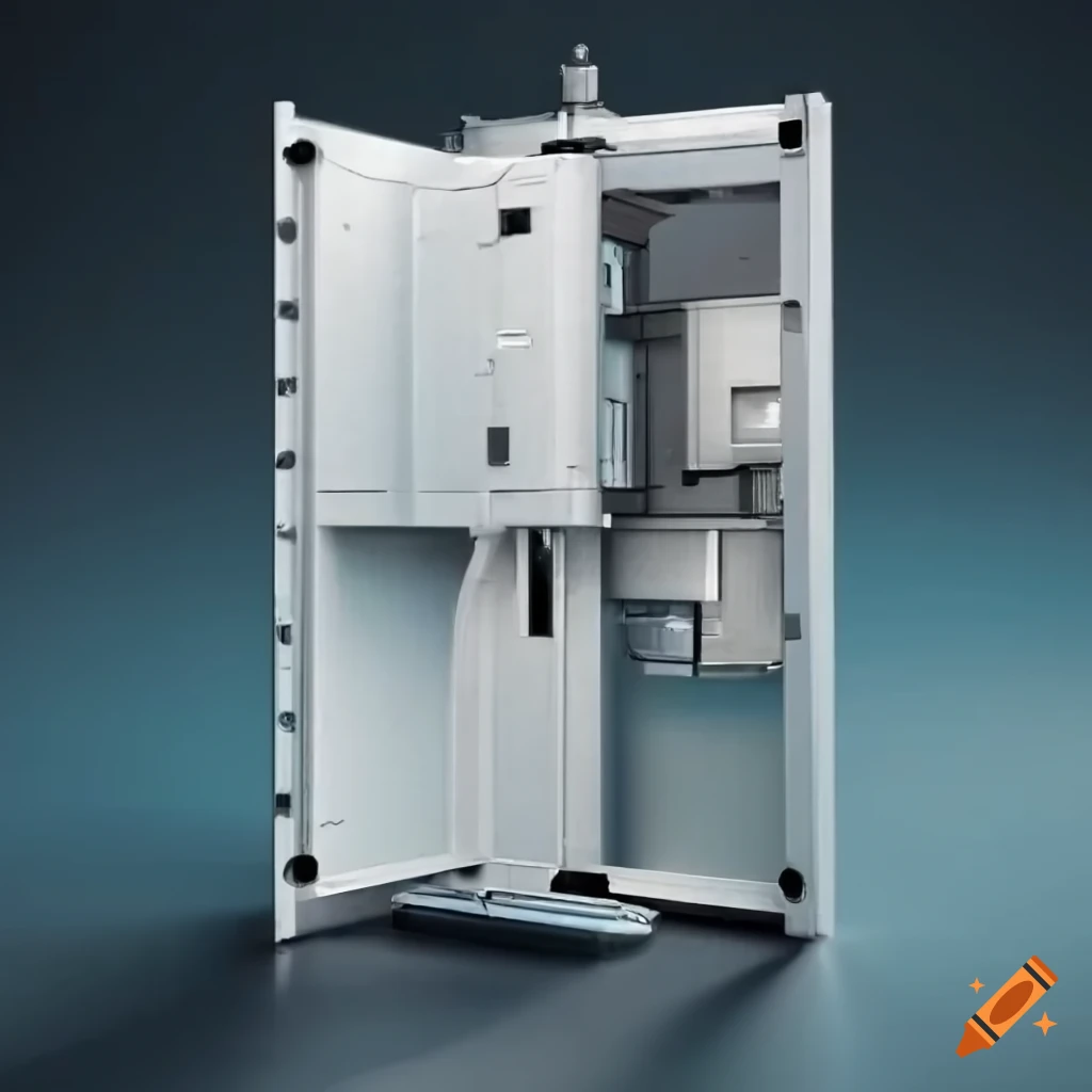 iso view of an MCC enclosure