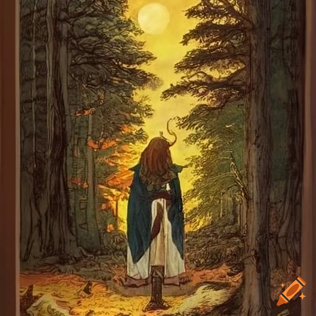 high definition tarot card of "The Fool"