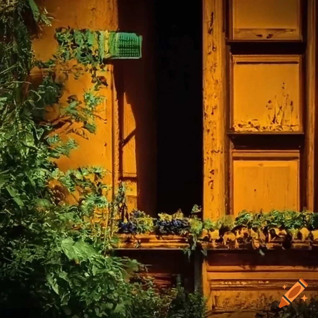 street with marigold flowers and beekeepers