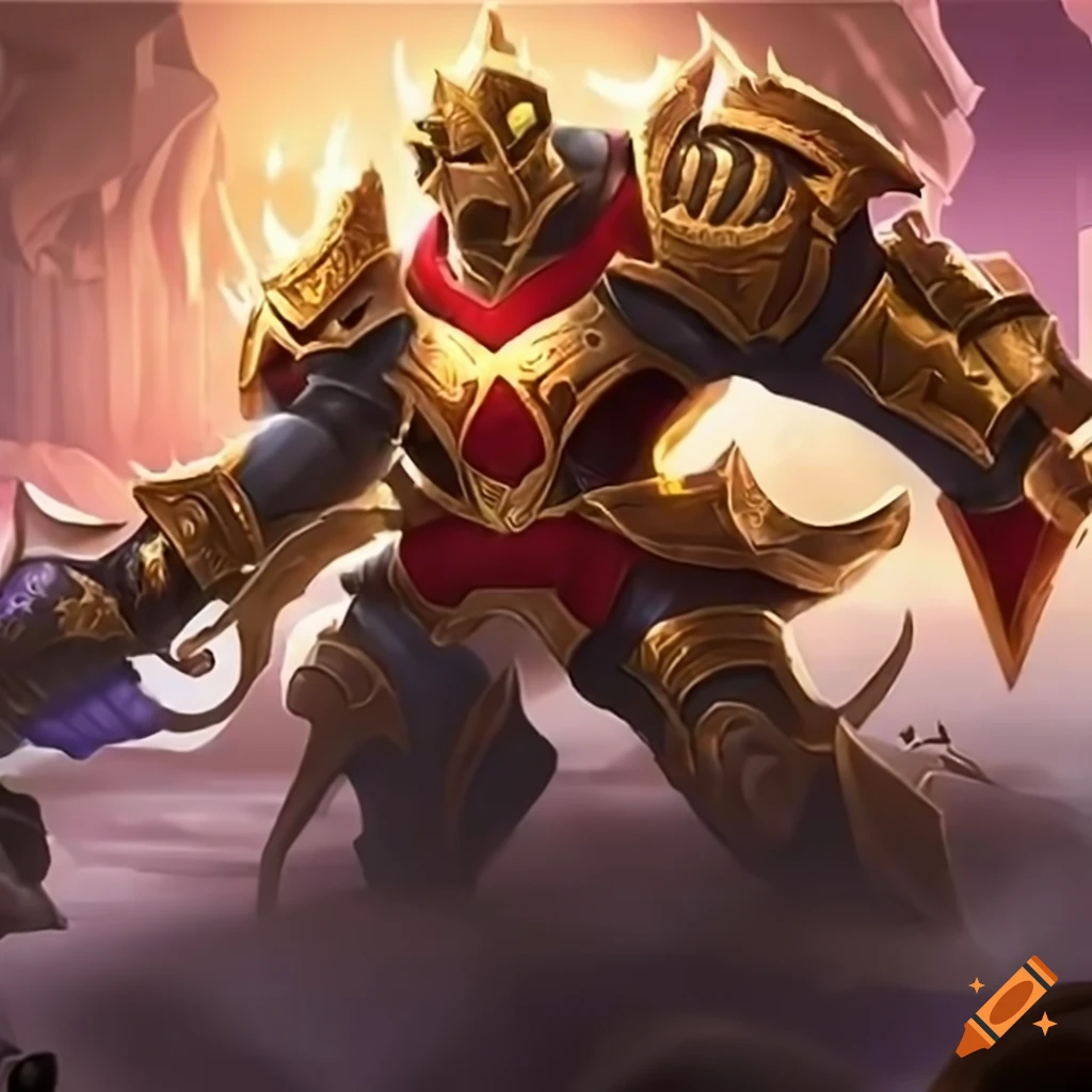 image of a battle scene in Lords mobile game