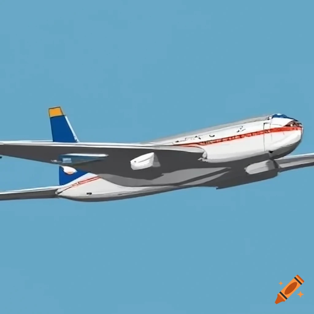 impressive airplane taking off