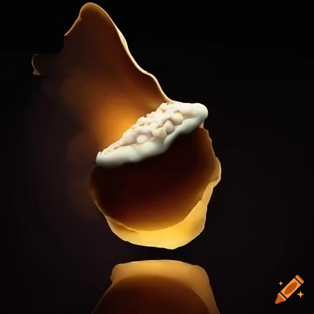 artistic representation of falling liquid