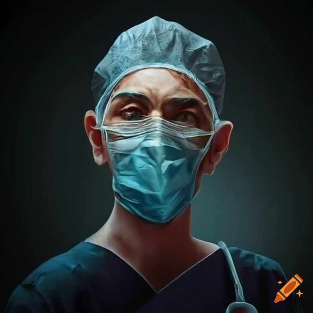image of a doctor performing surgery