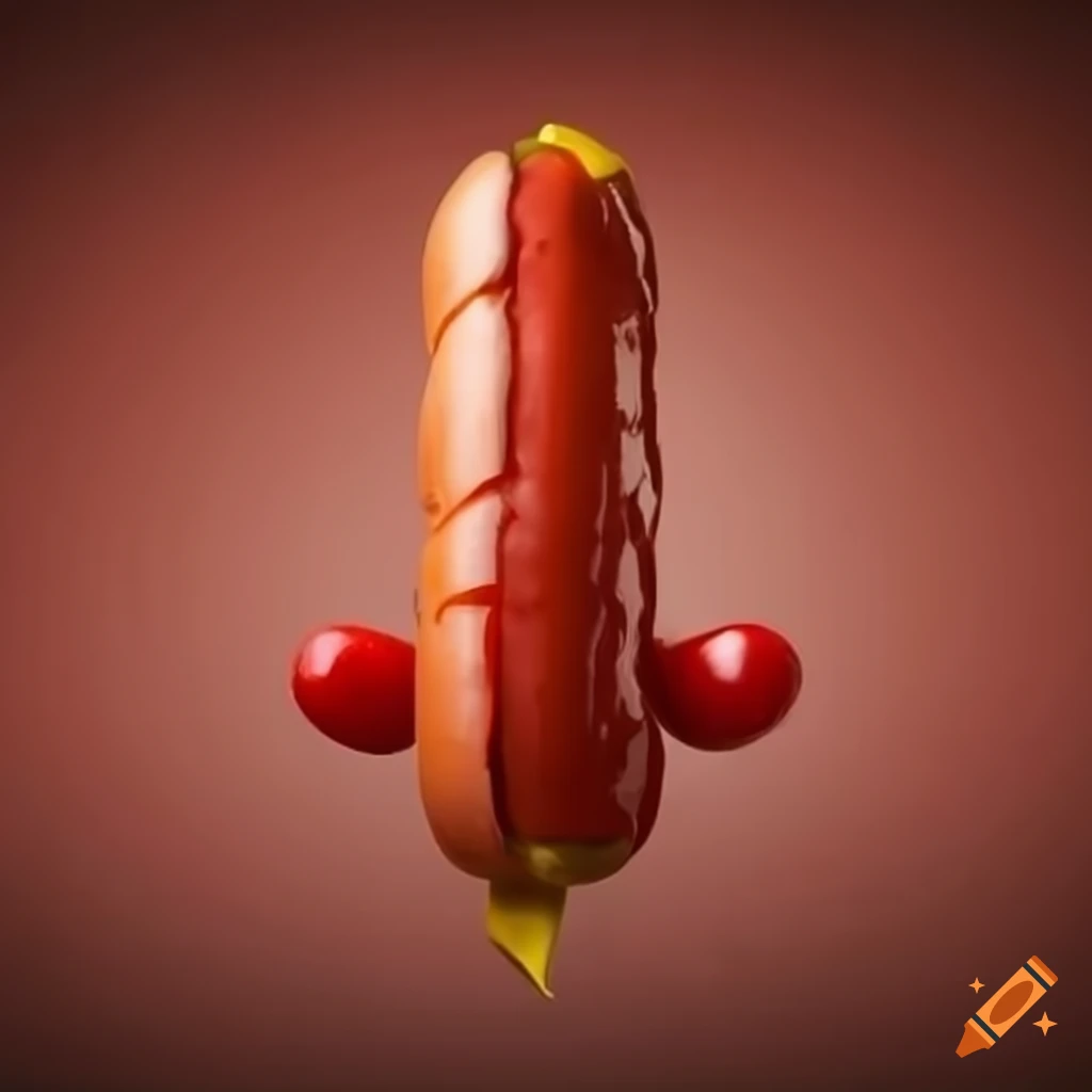 mouth-watering image of a delicious hotdog with toppings