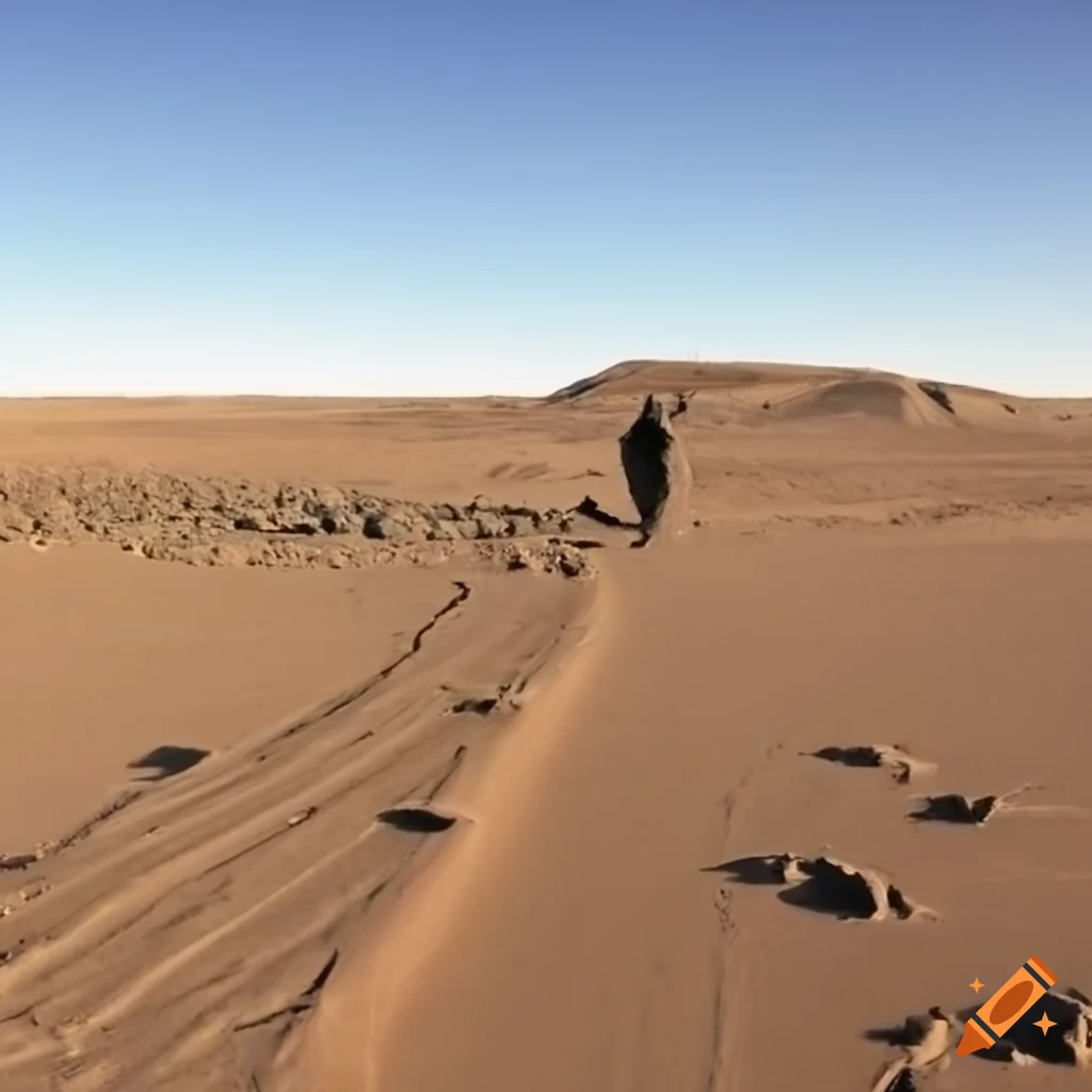 dirt path between Timbuktu and Nunavuk