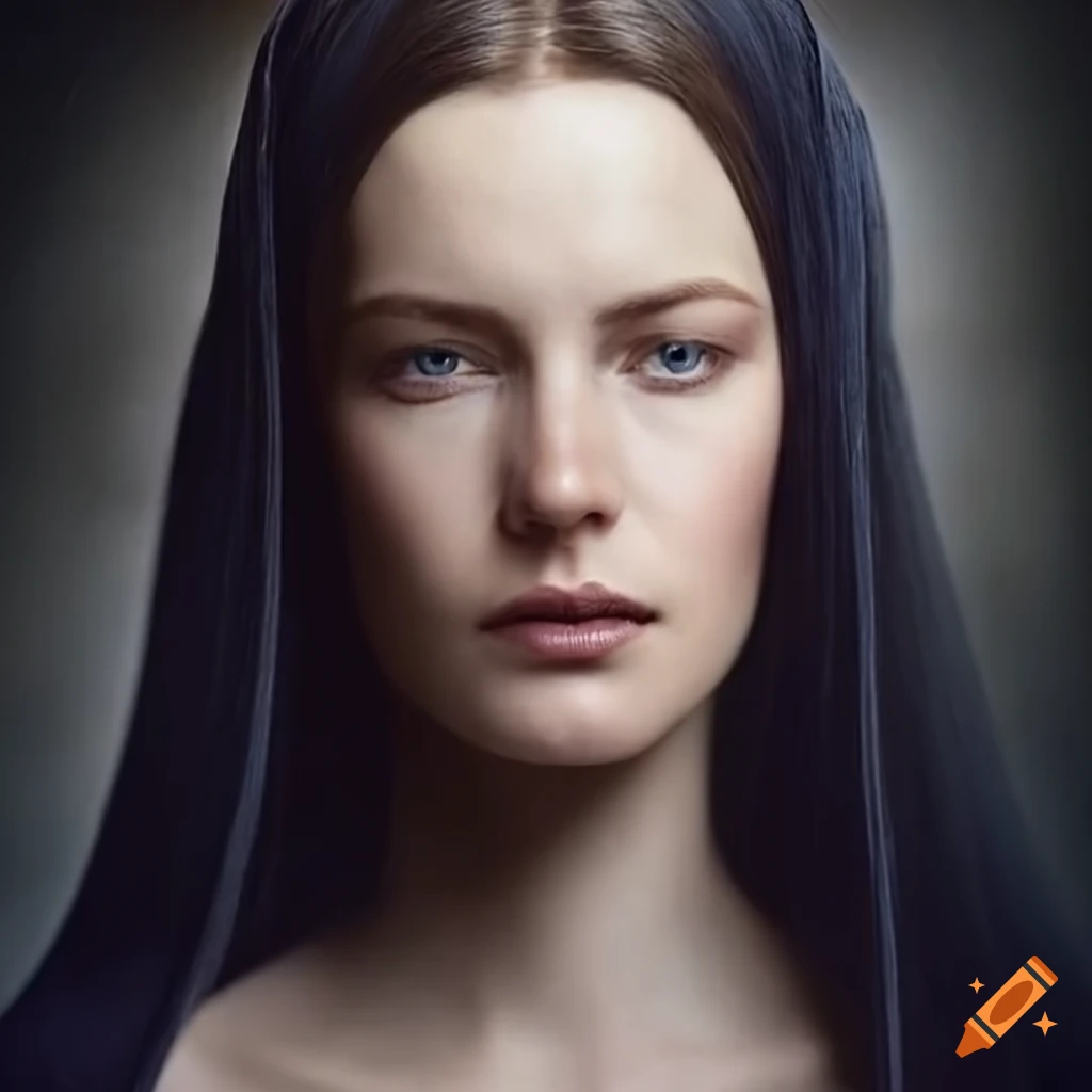 photorealistic portrait of Arwen from Lord of the Rings