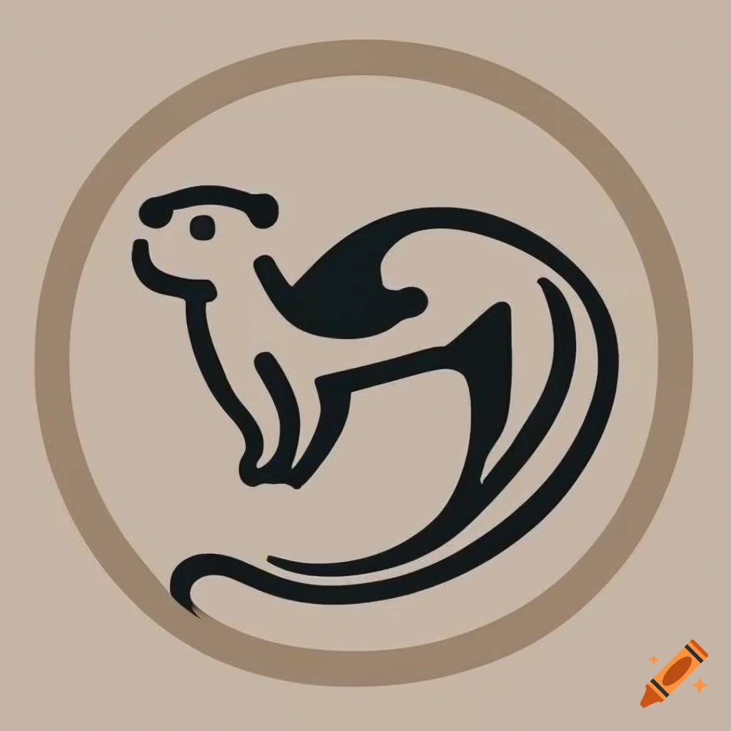 logo of an otter