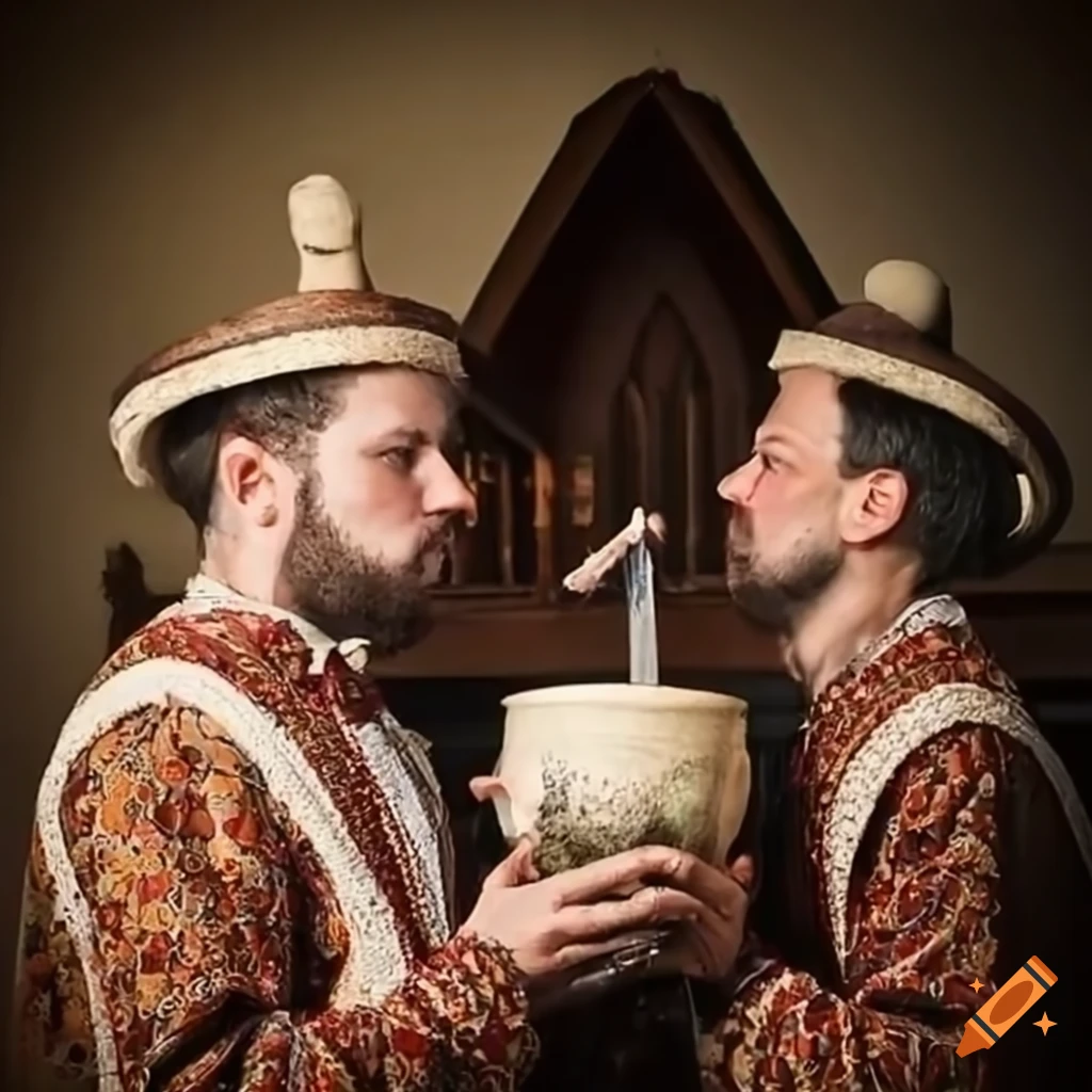 wedding ceremony of two beekeepers in a church
