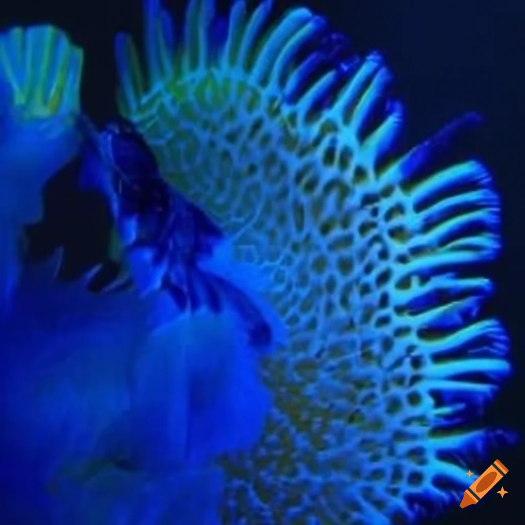 diverse aquatic life forms