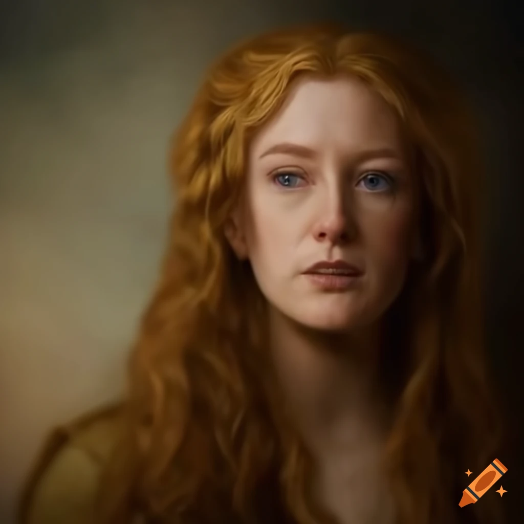 photorealistic portrait of Eowyn from Lord of the Rings