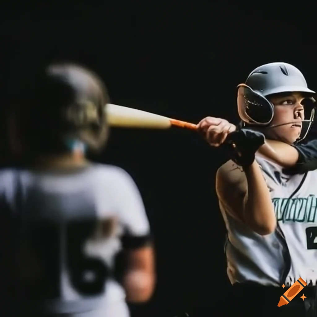 imagen de dos equipos de softball enfrentados