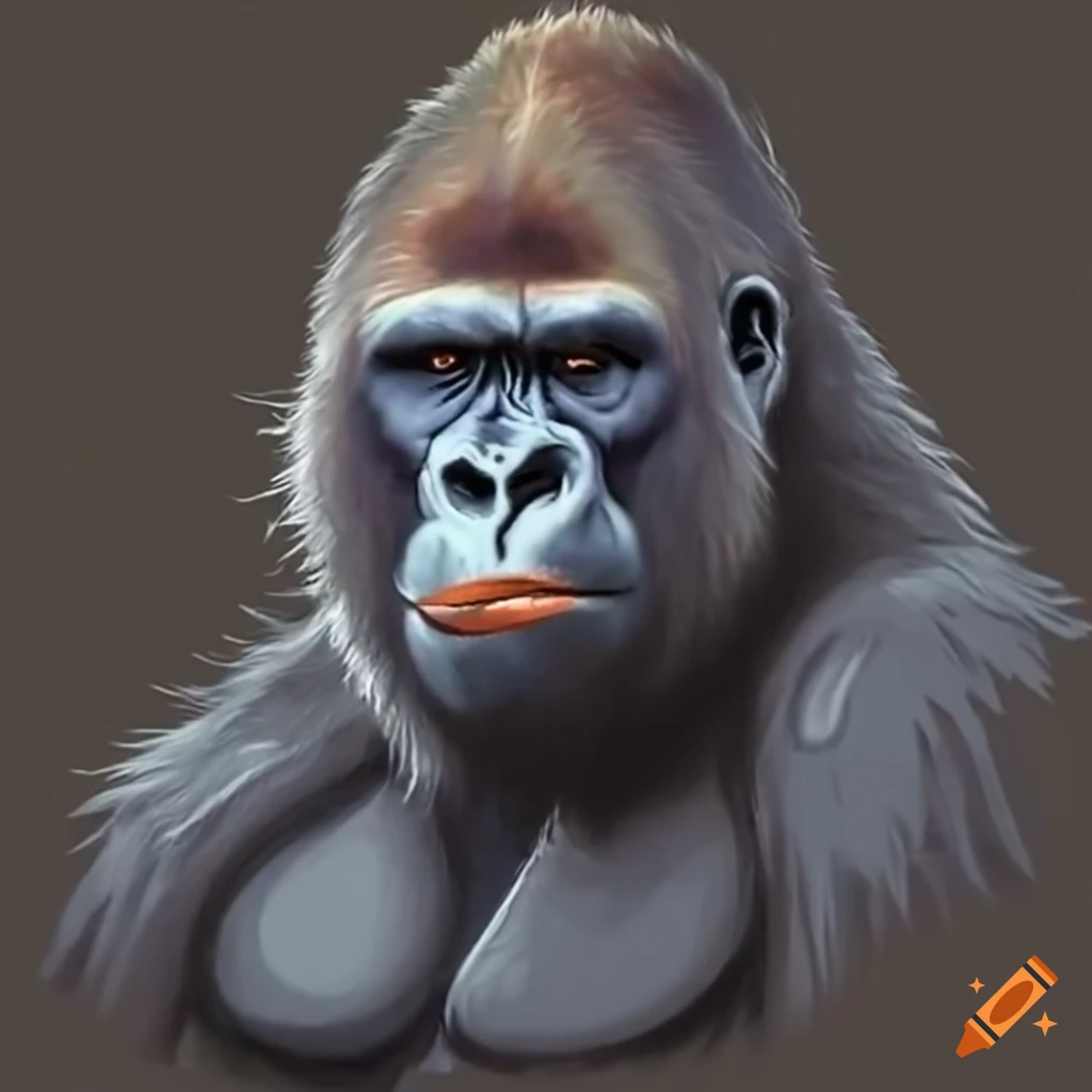 gorilla in the wild