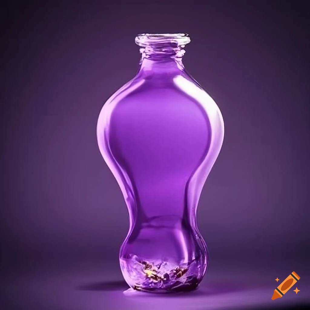 purple potion bottle