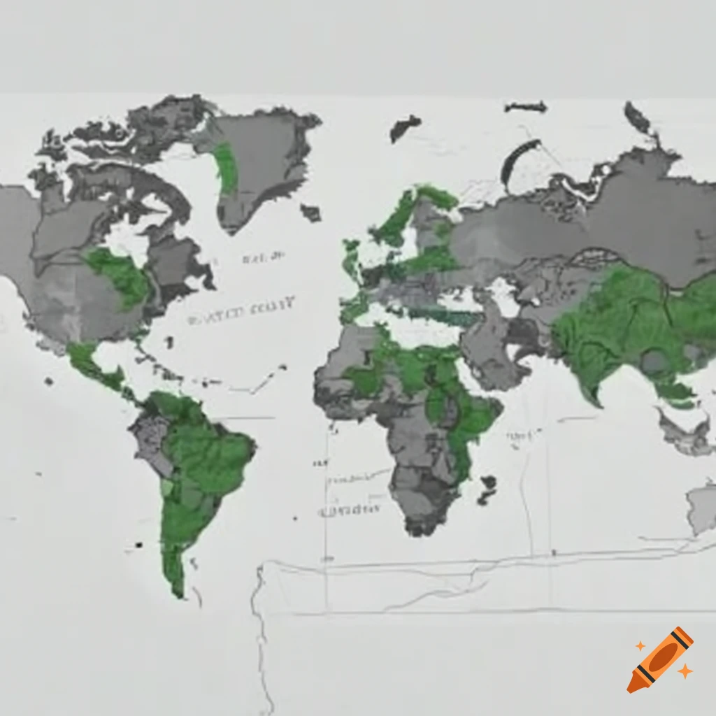disruptions map illustration