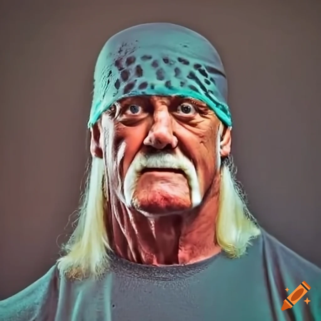 Hulk Hogan as a bartender