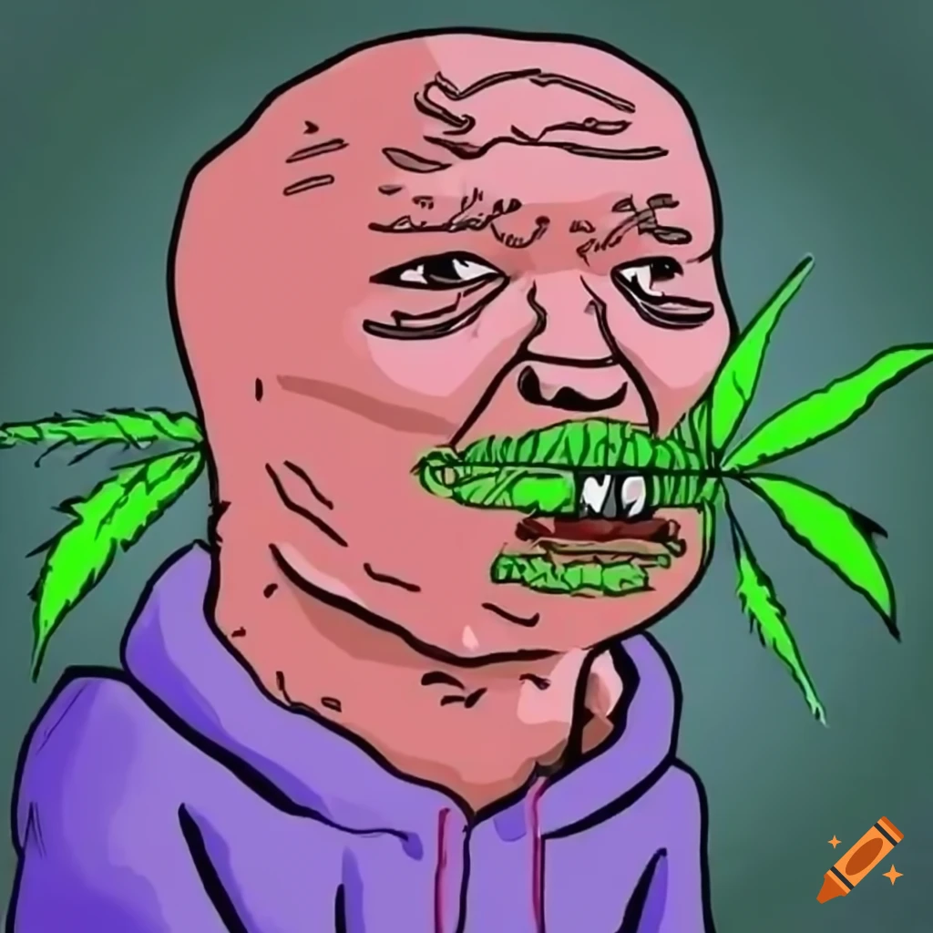 weed cigarette meme Smoking weed meme with Wojack on Craiyon