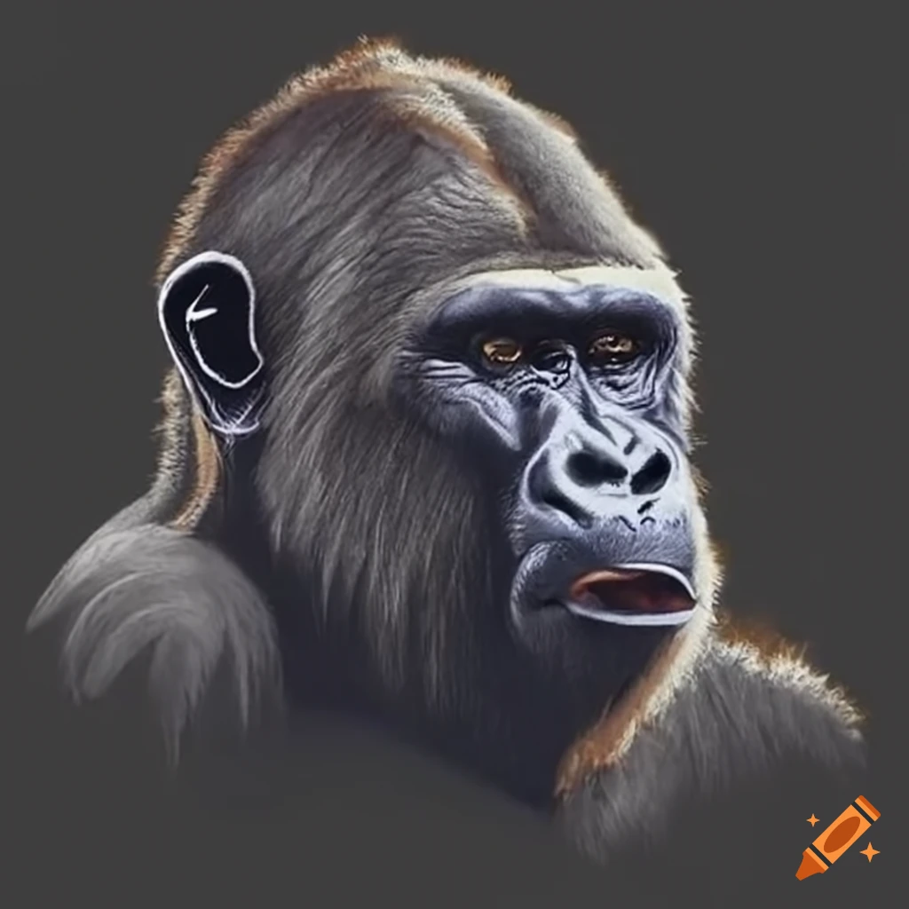 gorilla in the wild