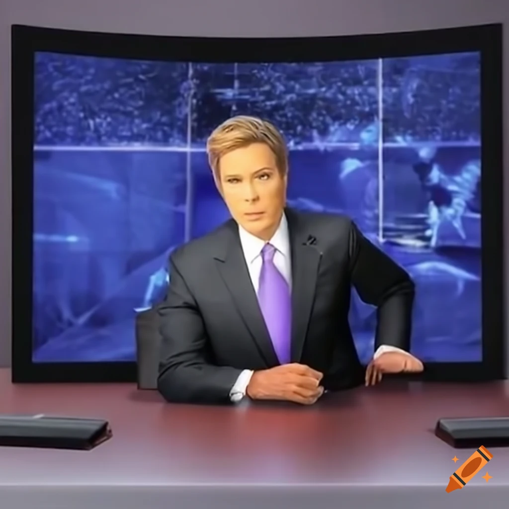 news anchor reporting breaking news