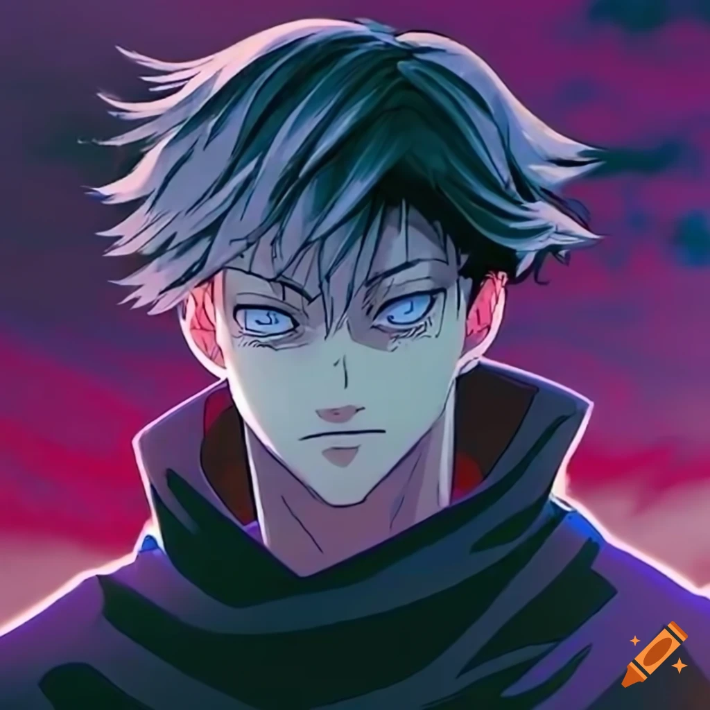 young character from Jujutsu Kaisen in uniform