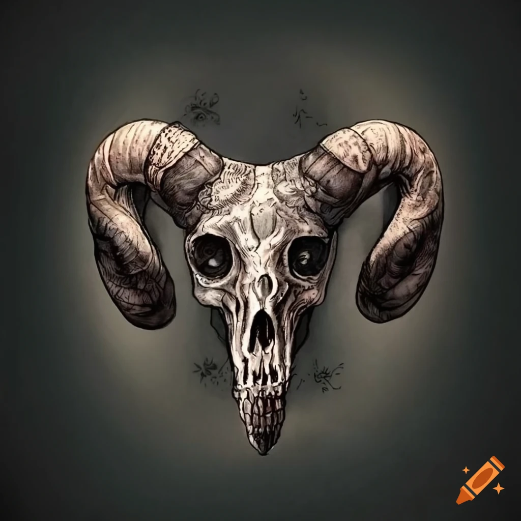 Ram skull picked from the book of designs! New designs will be released at  the end of the month, but all current designs can be found in… | Instagram