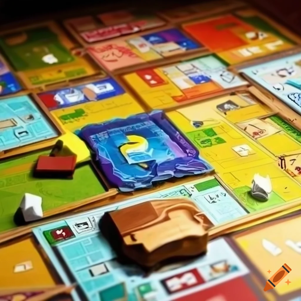 image of a customized board game