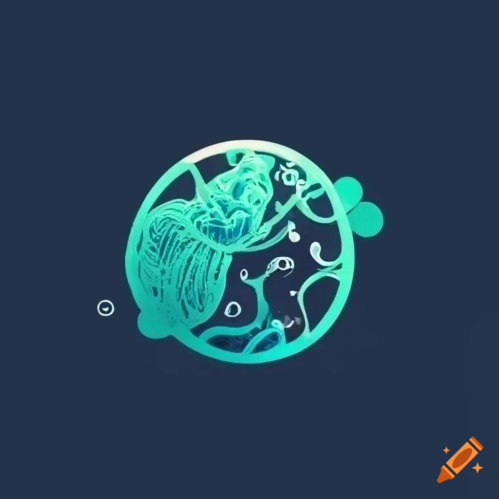 detailed logo of a Biology Club
