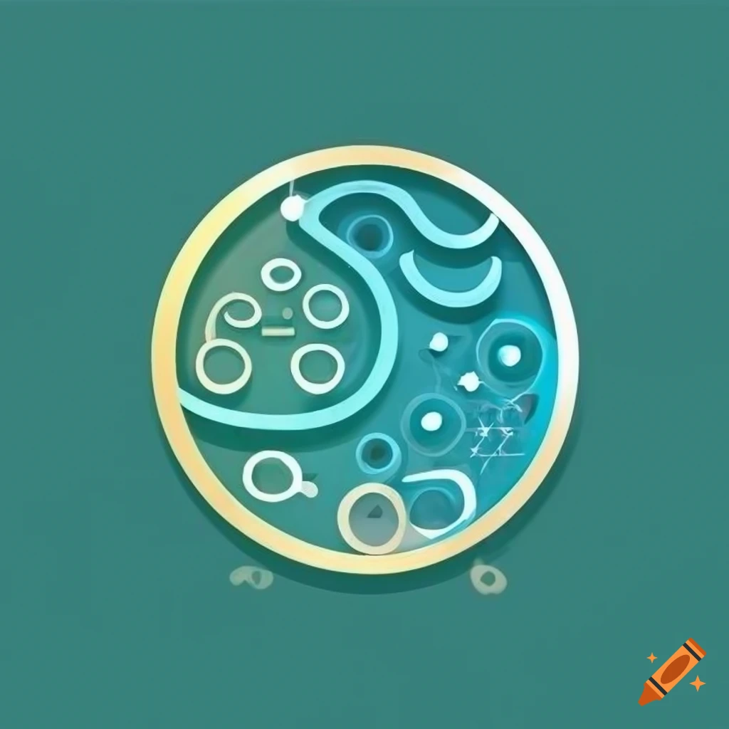 detailed logo of a Biology Club