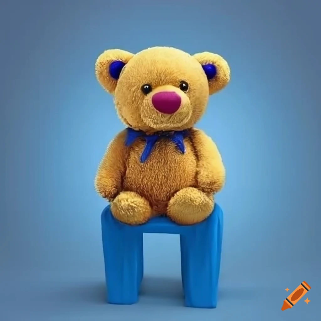 Kids pants TEDDY BEAR mustard - Mamatu