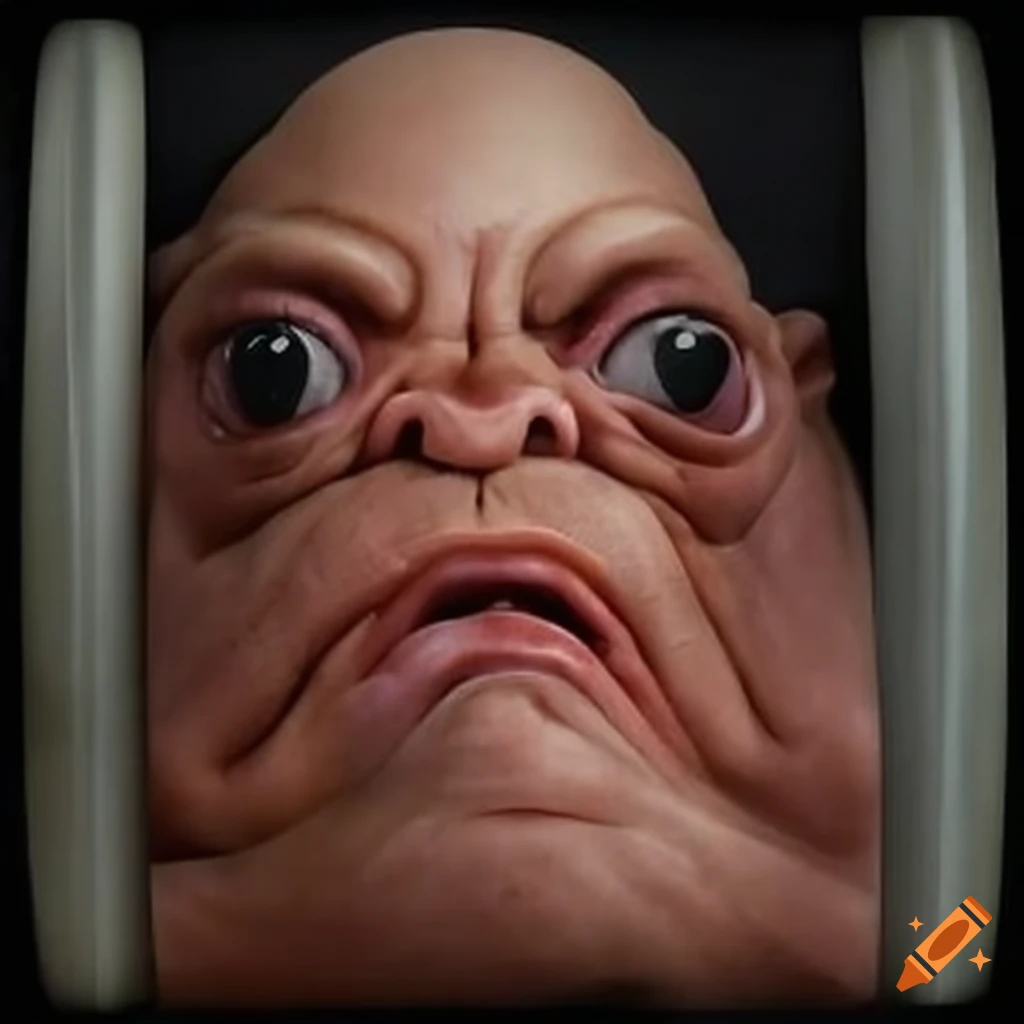 illustration of a Cyclops in bed