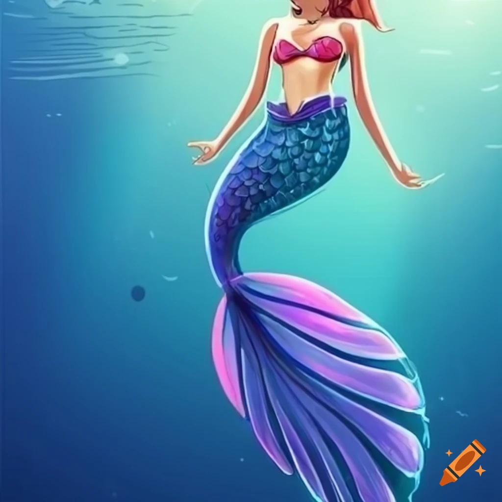 F2U - Mermaid Tail Reference by CourtneysConcepts | Mermaid drawings,  Drawings, Concept art drawing