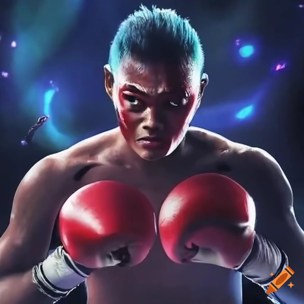 Muay Thai match between Marvel Galaxy characters