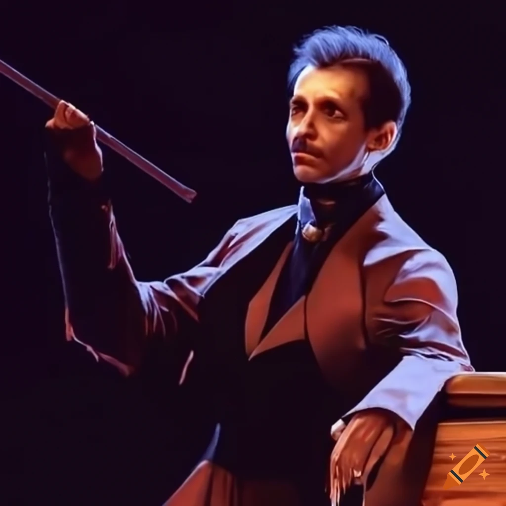 illustration of a classical music performance