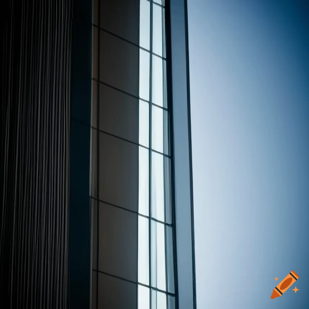 high contrast and clean architecture design