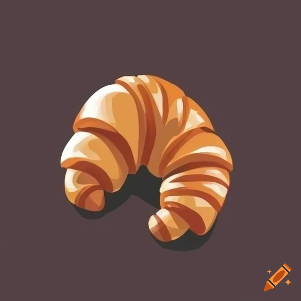 croissant for website logo