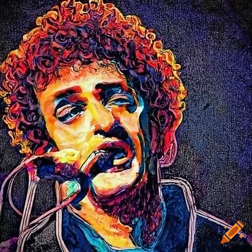 Gustavo Cerati vaping