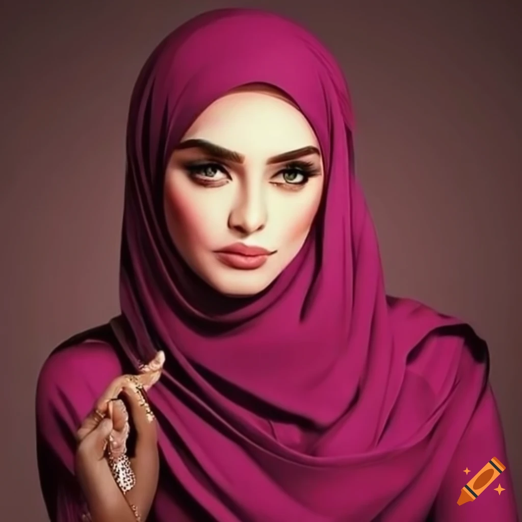 fashionable women wearing hijab
