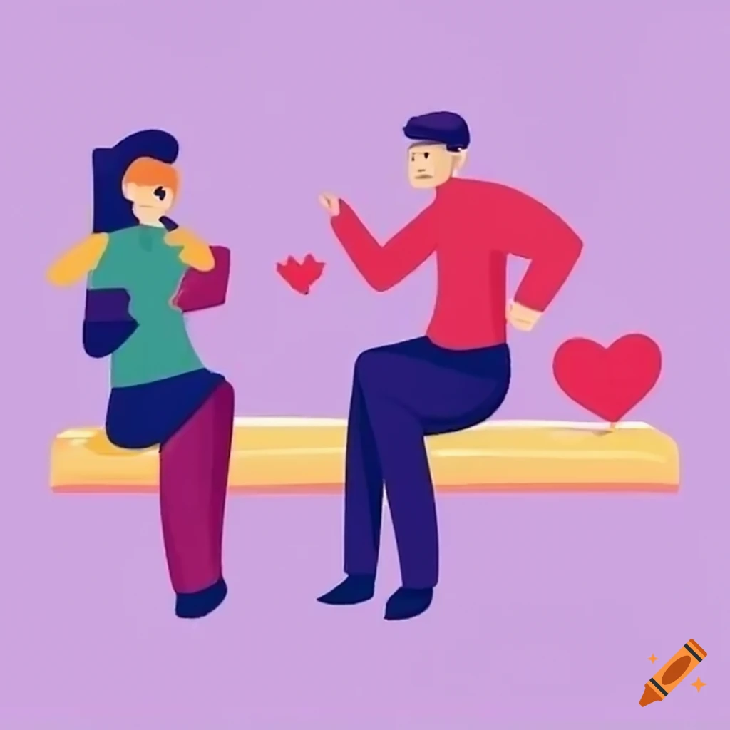 illustration of exploring compatibility in relationships