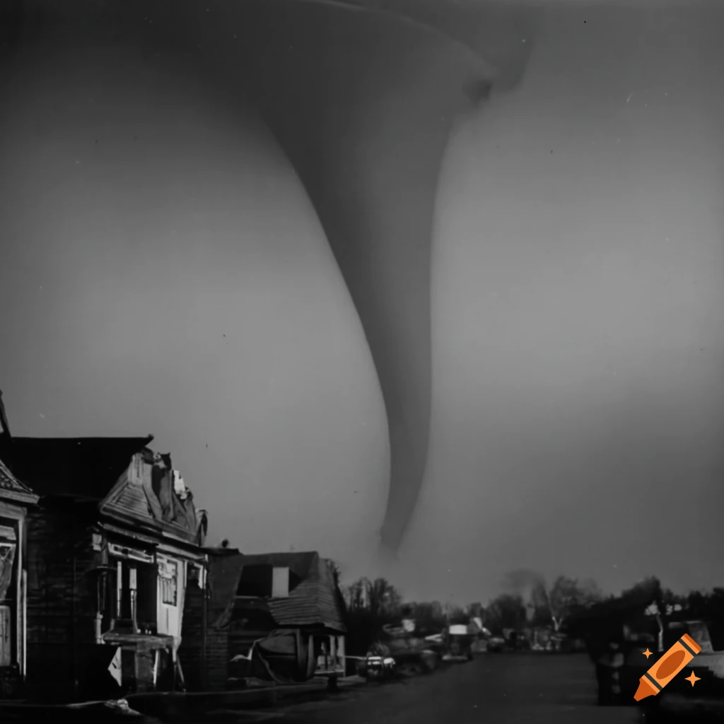 tornado in Ephrata, PA 1950