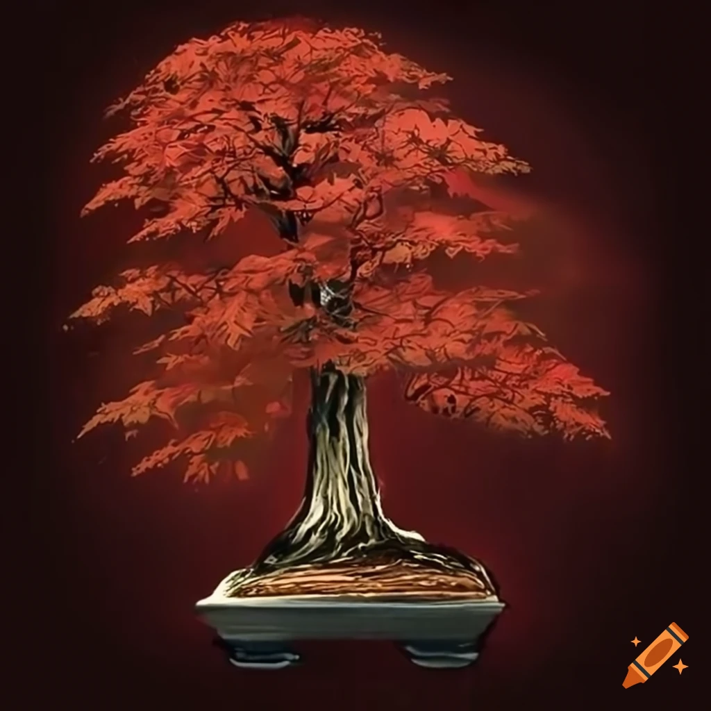 red maple bonsai tree